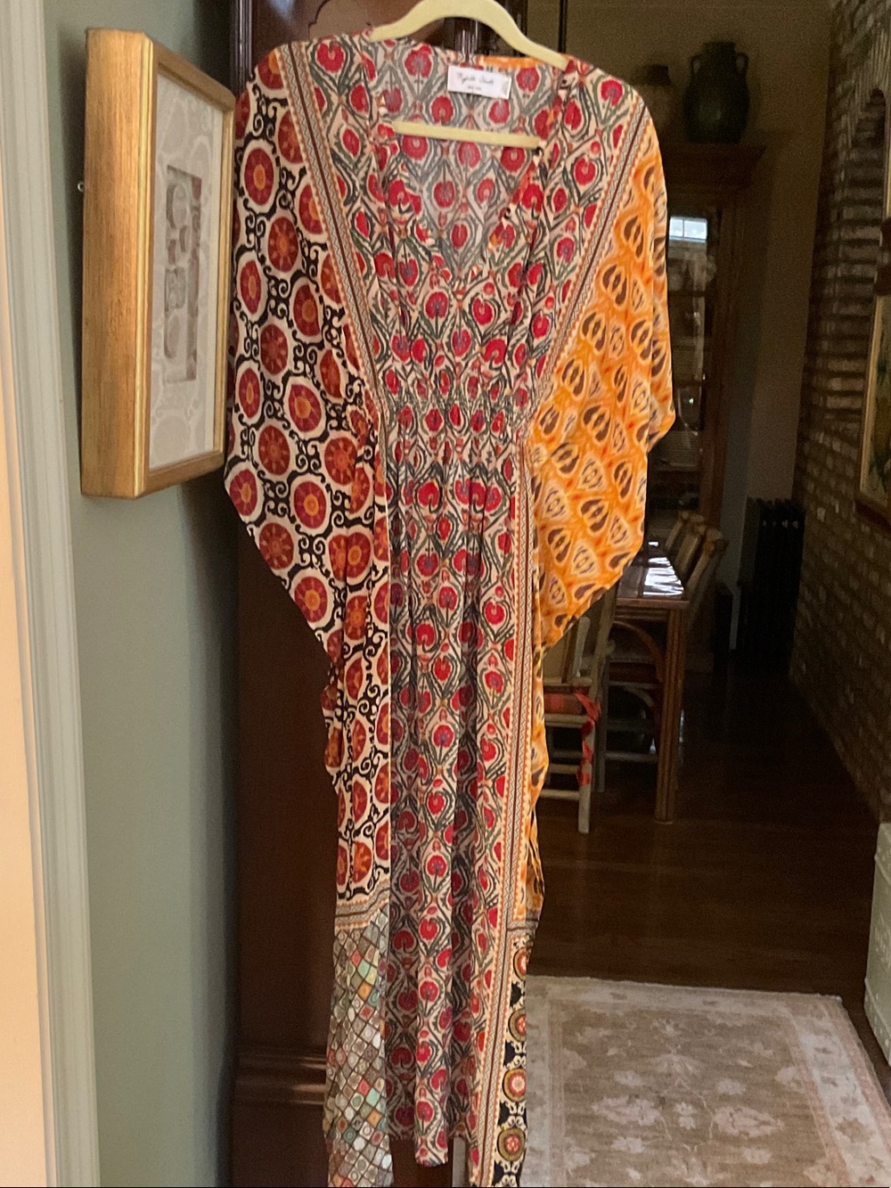 Extraordinary dress by Rujuta Sheth, New York. Colors, fit and form are beautifu